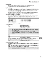 Предварительный просмотр 19 страницы AUDIOLINE STUDIO 80-QUADRO Operating Instructions Manual