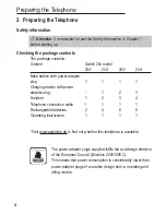 Предварительный просмотр 6 страницы AUDIOLINE Switch 20x Operating Instructions Manual