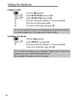 Предварительный просмотр 26 страницы AUDIOLINE Switch 20x Operating Instructions Manual