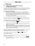 Preview for 10 page of AUDIOLINE TAB938 Operating Instructions Manual