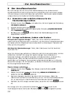 Preview for 20 page of AUDIOLINE TAB938 Operating Instructions Manual