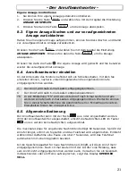 Preview for 21 page of AUDIOLINE TAB938 Operating Instructions Manual