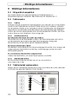 Preview for 26 page of AUDIOLINE TAB938 Operating Instructions Manual