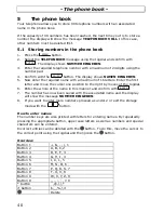 Preview for 40 page of AUDIOLINE TAB938 Operating Instructions Manual