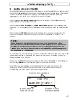 Preview for 43 page of AUDIOLINE TAB938 Operating Instructions Manual