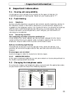 Preview for 53 page of AUDIOLINE TAB938 Operating Instructions Manual