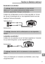 Предварительный просмотр 9 страницы AUDIOLINE Team 300 Operating Instructions Manual