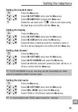 Предварительный просмотр 65 страницы AUDIOLINE Team 300 Operating Instructions Manual