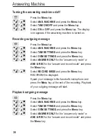 Предварительный просмотр 78 страницы AUDIOLINE Team 380 Operating Instructions Manual