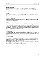 Preview for 7 page of AUDIOLINE TEL 30B User Manual