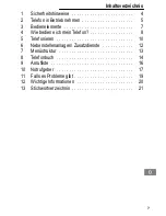 Preview for 3 page of AUDIOLINE TEL 50 SOS Operating Instructions Manual