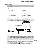 Preview for 5 page of AUDIOLINE TEL 50 SOS Operating Instructions Manual