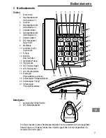 Preview for 7 page of AUDIOLINE TEL 50 SOS Operating Instructions Manual