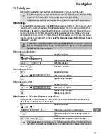 Preview for 17 page of AUDIOLINE TEL 50 SOS Operating Instructions Manual