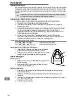 Preview for 18 page of AUDIOLINE TEL 50 SOS Operating Instructions Manual