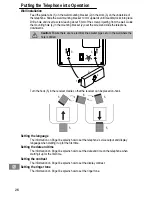 Preview for 26 page of AUDIOLINE TEL 50 SOS Operating Instructions Manual