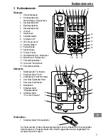 Preview for 7 page of AUDIOLINE TEL36CLIP Operating Instructions Manual