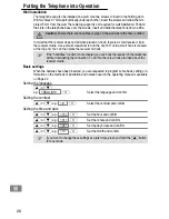 Preview for 20 page of AUDIOLINE TEL36CLIP Operating Instructions Manual