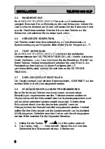 Preview for 6 page of AUDIOLINE TEL39G CLIP Operating Instructions Manual