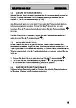 Preview for 9 page of AUDIOLINE TEL39G CLIP Operating Instructions Manual