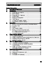 Preview for 19 page of AUDIOLINE TEL39G CLIP Operating Instructions Manual