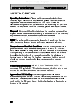 Preview for 20 page of AUDIOLINE TEL39G CLIP Operating Instructions Manual