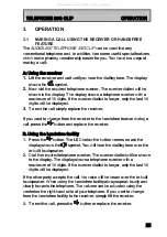 Preview for 25 page of AUDIOLINE TEL39G CLIP Operating Instructions Manual