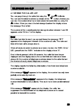 Preview for 29 page of AUDIOLINE TEL39G CLIP Operating Instructions Manual