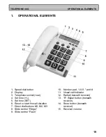 Предварительный просмотр 4 страницы AUDIOLINE TEL48G Operating Instructions Manual