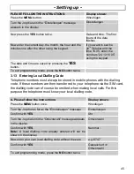 Preview for 45 page of AUDIOLINE TEL68 Operating Instructions Manual