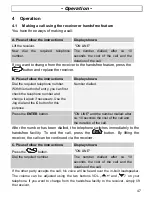 Preview for 47 page of AUDIOLINE TEL68 Operating Instructions Manual