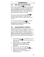 Preview for 9 page of AUDIOLINE TEL8 PLUS Operating Instructions Manual