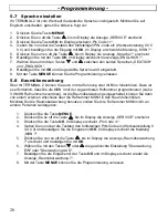 Preview for 26 page of AUDIOLINE TERMINAL 2 Operating Instructions Manual