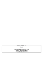 Preview for 64 page of AUDIOLINE TERMINAL 2 Operating Instructions Manual