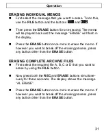 Preview for 31 page of AUDIOLINE VR R40 Operating Instructions Manual