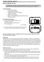 Preview for 6 page of AUDIOLINE Watch & Care V160 Operating Instructions Manual