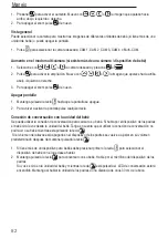 Preview for 84 page of AUDIOLINE Watch & Care V160 Operating Instructions Manual