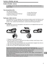 Preview for 5 page of AUDIOLINE Watch & Care V90 Operating Instructions Manual