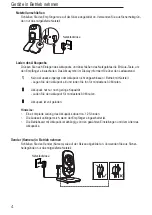 Preview for 6 page of AUDIOLINE Watch & Care V90 Operating Instructions Manual