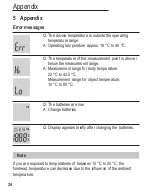 Preview for 36 page of AUDIOLINE Watch&Care FS-700 Operating Instructions Manual