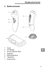 Preview for 9 page of AUDIOLINE Watch&Care NFS-100 Operating Instructions Manual