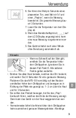 Preview for 11 page of AUDIOLINE Watch&Care NFS-100 Operating Instructions Manual