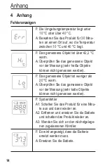 Preview for 16 page of AUDIOLINE Watch&Care NFS-100 Operating Instructions Manual