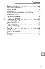 Preview for 21 page of AUDIOLINE Watch&Care NFS-100 Operating Instructions Manual