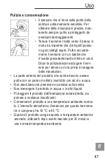 Preview for 69 page of AUDIOLINE Watch&Care NFS-100 Operating Instructions Manual