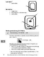 Предварительный просмотр 8 страницы AUDIOLINE WAVE 100 ECO Operating Instructions Manual