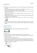 Preview for 14 page of Audiomedia AMR 116 Owner'S Manual