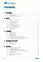 Preview for 5 page of Audion Elektro D 552 AVT User Manual