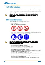 Preview for 11 page of Audion Elektro D 552 AVT User Manual