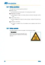 Preview for 13 page of Audion Elektro D 552 AVT User Manual